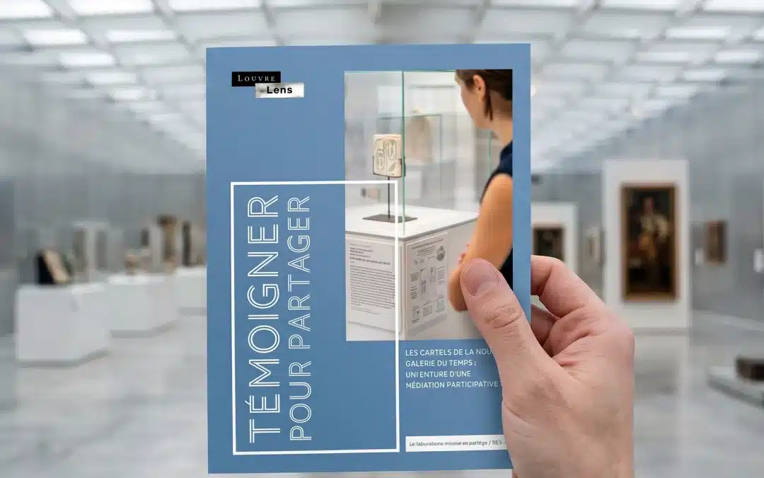 Création d&rsquo;une brochure culturelle pour le Louvre-Lens